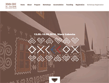 Tablet Screenshot of cec.iaeste.sk
