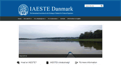 Desktop Screenshot of iaeste.dk